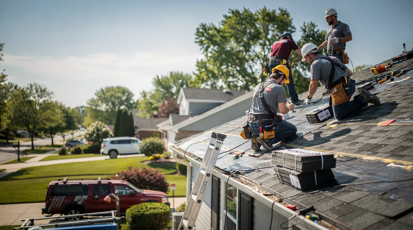 Roof Repair in Highland, IL around you